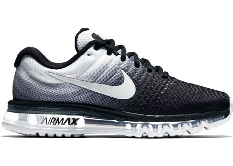 nike air max 2017 dames zwart met wit|Black Air Max 2017 Nike Air Shoes.